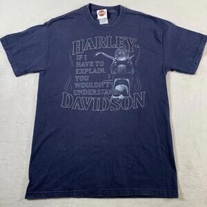 Harley-Davidson Shirt‎ Mens Medium Fort Worth Texas Motorcycle Biker 2007 Tee